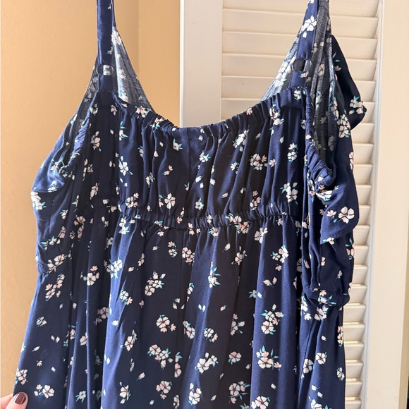 Torrid Navy Blue Floral Dress - Picture 4 of 4